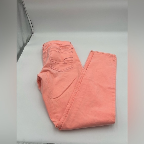 American Eagle Super Stretch Peach Pant - Picture 8 of 10